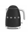 Hervidor - Smeg KLF03BLMEU, 2400 W, 1,7 litros, Negro Mate