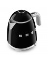 Hervidor - Smeg KLF05BLEU, 1400W, 0,8 Litros, Negro