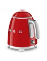 Hervidor - Smeg KLF05RDEU, 1400W, 0,8 Litros, Rojo
