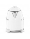 Hervidor - Smeg  KLF05WHEU, 1400W, 0,8 Litros, Blanco