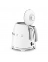 Hervidor - Smeg  KLF05WHEU, 1400W, 0,8 Litros, Blanco