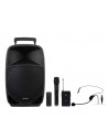 Altavoz Portátil - FONESTAR Malibu-312, Micrófonos