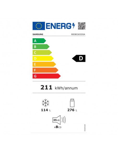 Combi Inox - Samsung RB38C603DSA/EF,...
