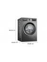 Lavadora Libre Instalación - BOSCH WGG244ZRES, Gris, 9 kg, 1400 rpm, Eficiencia A