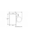 Lavadora Libre Instalación - BOSCH WAN2428XES, Inox, 8 kg, 1200 rpm, Eficiencia A