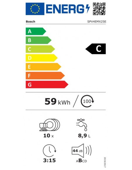 Lavavajillas Integrable 45 cm - BOSCH...