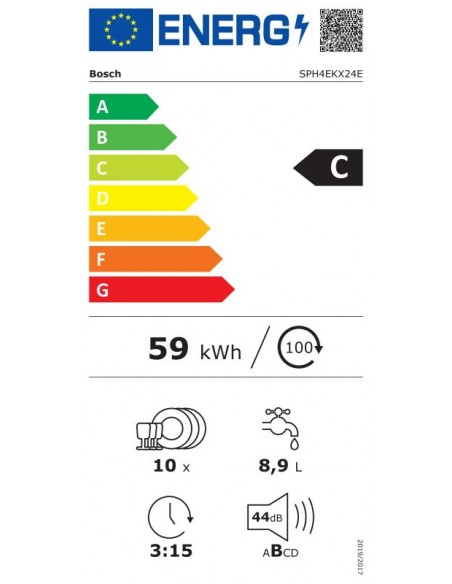 Lavavajillas Integrable 45 cm - BOSCH...