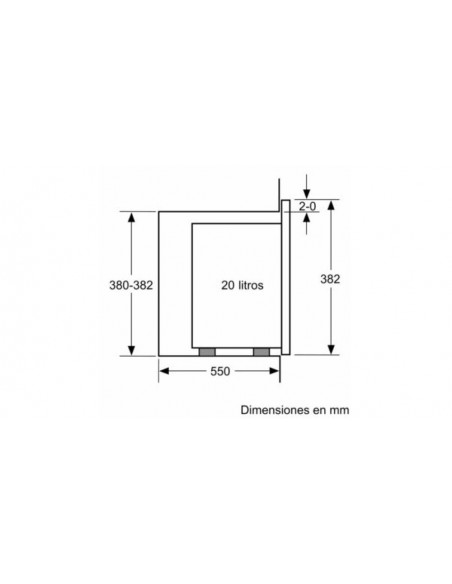 Microondas Integrable - BOSCH...