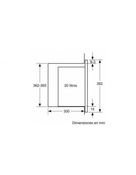 Microondas Integrable - BOSCH...