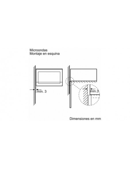 Microondas Integrable - BOSCH...