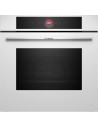 Horno Multifunción - BOSCH HBG7341W1, Cristal Blanco, Home Connect