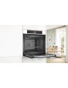 Horno Multifunción - BOSCH HBG7341W1, Cristal Blanco, Home Connect