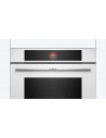Horno Multifunción - BOSCH HBG7341W1, Cristal Blanco, Home Connect