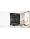 Horno Multifunción - BOSCH HBG7241B1, Cristal Negro, Home Connect