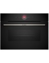 Horno 45 cm - BOSCH CBG7341B1,Cristal Negro, Home Connect
