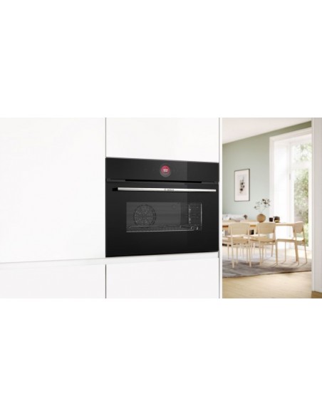 Horno 45 cm - BOSCH CBG7341B1,Cristal...