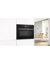 Horno 45 cm - BOSCH CBG7341B1,Cristal Negro, Home Connect