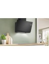 Campana Decorativa - BOSCH DWK81AN60, 80 cm, Cristal Negro