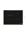 Placa Inducción - BOSCH PID775HC1E, 70 cm, 3 zonas, Negro