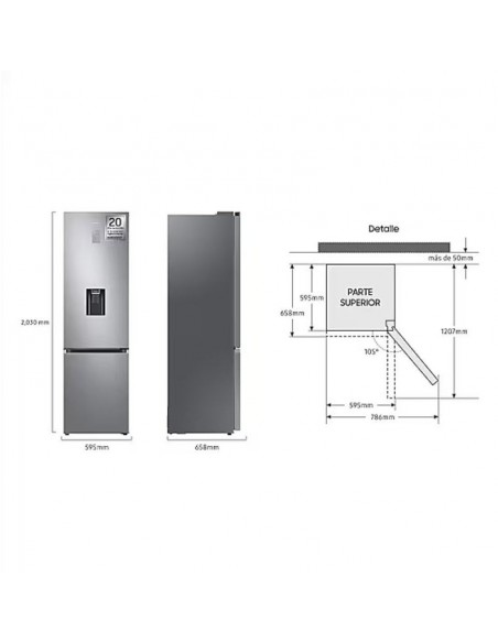 Combi con Dispensador - SAMSUNG...