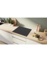 Placa FlexInducción - BOSCH PXJ631HC2E, 2 zonas, Bisel, 60 cm, Negro