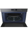 Microondas Libre Instalación - SAMSUNG MC35R8058CC/EC, 35L, Grill, Cristal Carbón