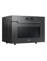 Microondas Libre Instalación - SAMSUNG MC35R8058CC/EC, 35L, Grill, Cristal Carbón