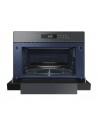 Microondas Libre Instalación - SAMSUNG MC35R8058CC/EC, 35L, Grill, Cristal Carbón
