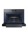 Microondas Libre Instalación - SAMSUNG MC35R8058CC/EC, 35L, Grill, Cristal Carbón