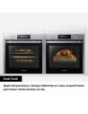 Horno Multifunción - SAMSUNG NV7B5750TDK/U1, Negro, Pirolítico, Vapor