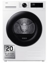 Secadora - SAMSUNG DV90CGC2A0AEEC, 9Kg, Blanco, Wifi, Eficiencia A