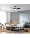 Ventilador Techo - CECOTEC EnergySilence Aero 5200 Black, 3 aspas