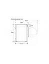 Secadora Condensación - Bosch WTN85201ES, 7 Kg, Blanco
