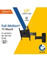 Soporte TV - VOGEL'S MA2040-C1, Negro, 19" - 43", 75x75 a 200x200 mm