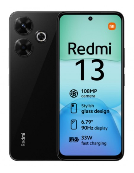 Smartphone - XIAOMI Redmi 13, Negro,...