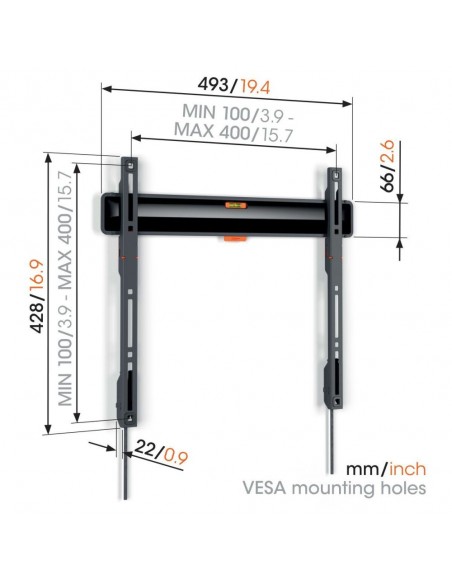 Soporte TV - VOGEL'S TVM 3403,...