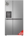 Frigorífico Side by Side - LG GSLC40PYPE, Inox E