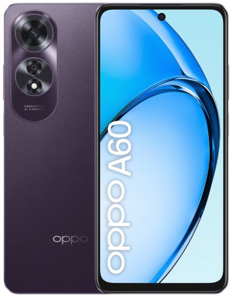 Smartphone - OPPO A60, 4G, Morado,...