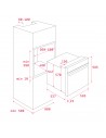 Horno multifunción - Teka HCB 6535 P, Inox, Pirolítico