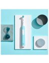 Cepillo de Dientes Eléctrico - Oral-B Pro 1, Azul Caribe, Reacmbio Extra