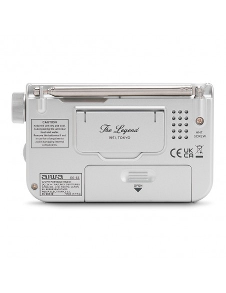 Radio Portátil - AIWA RS-55/SL, Blanca