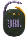 Altavoz Portátil - JBL Clip 4 Green, Bluetooth, IP67