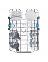 Lavavajillas Pequeño 45 cm - HAIER XF1C3TB1FW,  Blanco, Tercera Bandeja