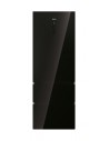 Combi 3 Puertas - HAIER HTW7720DNGB, Cristal Negro, Altura 200 cmm, Anchura 70 cm