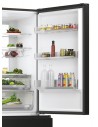 Combi 3 Puertas - HAIER HTW7720DNGB, Cristal Negro, Altura 200 cmm, Anchura 70 cm