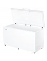 Congelador Arcón - HAIER HCE520E, 1.55 m, 508 L, Blanco, Eficiencia E