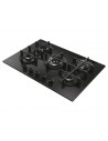 Placa Gas - CANDY CVG74WTB, 75 cm, Negro