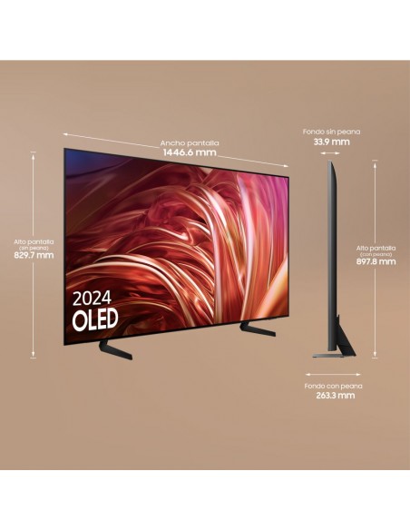 TV OLED - SAMSUNG TQ65S85DAEXXC, 4K...