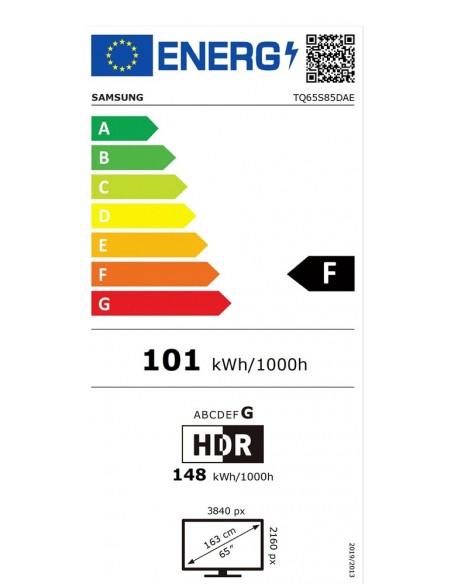 TV OLED - SAMSUNG TQ65S85DAEXXC, 4K...