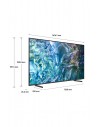 TV QLED - SAMSUNG TQ75Q64DAUXXC, 4K ,Procesador Quantum HDR